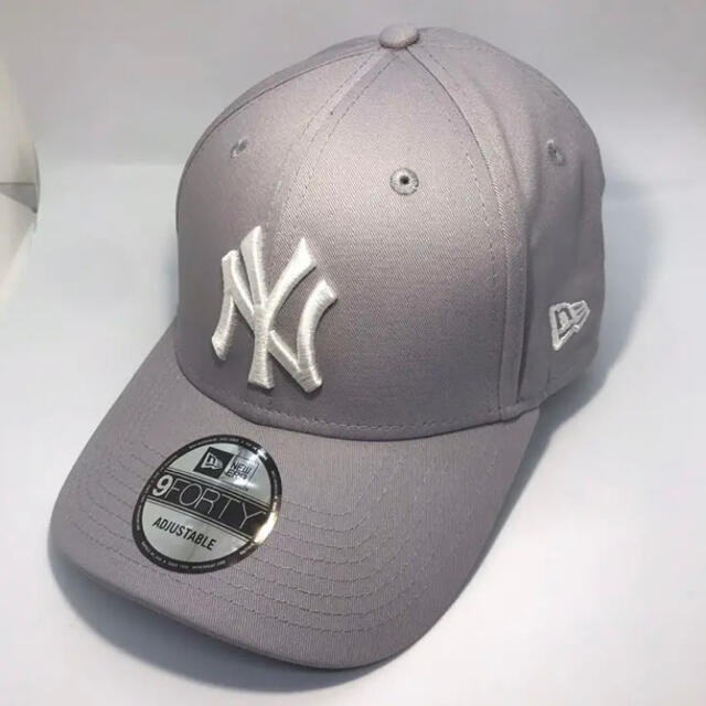 NEW ERA(ニューエラー)のニューエラ キャップ NY ヤンキース グレー メンズの帽子(キャップ)の商品写真