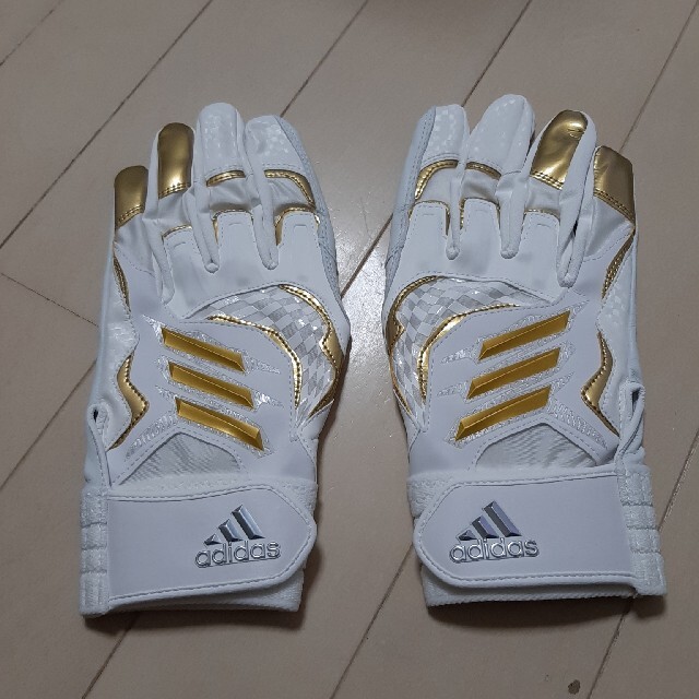 adidas(アディダス)のADIDAS バッティンググローブ　Oサイズ　アディダス スポーツ/アウトドアの野球(グローブ)の商品写真