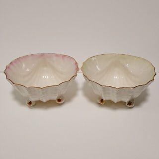 Belleek ベリーク ネプチューン シェル型ボウル アイルランド ２個セット(食器)