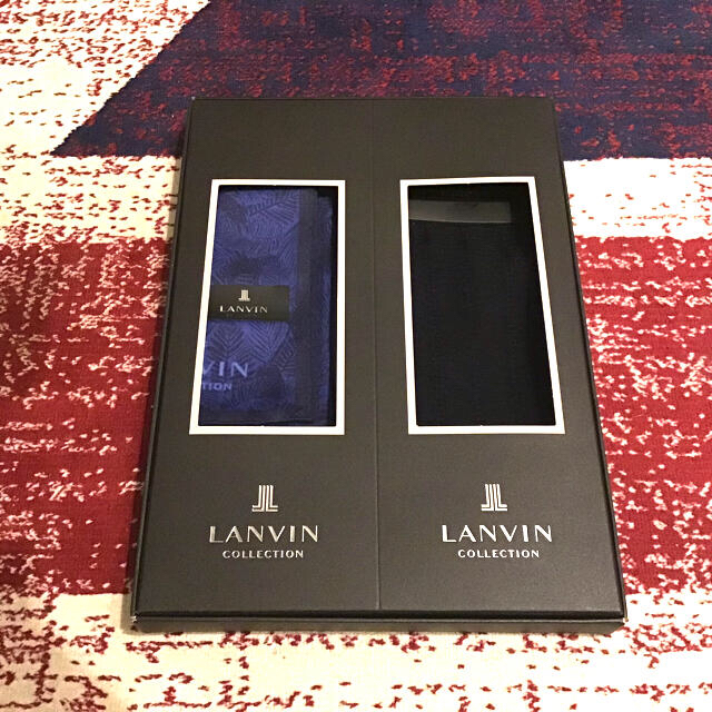 LANVIN COLLECTION(ランバンコレクション)の【LANVIN】ハンカチ　靴下　メンズ メンズのレッグウェア(ソックス)の商品写真