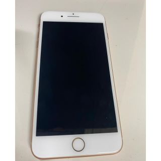 アップル(Apple)の訳あり　iPhone8plus  64GB ピンクゴールド(スマートフォン本体)