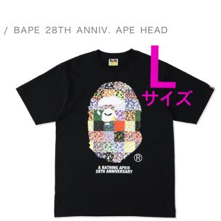 アベイシングエイプ(A BATHING APE)の☆専用☆BAPE TEE 黒 A BATHING APE アニバーサリーTシャツ(Tシャツ/カットソー(半袖/袖なし))