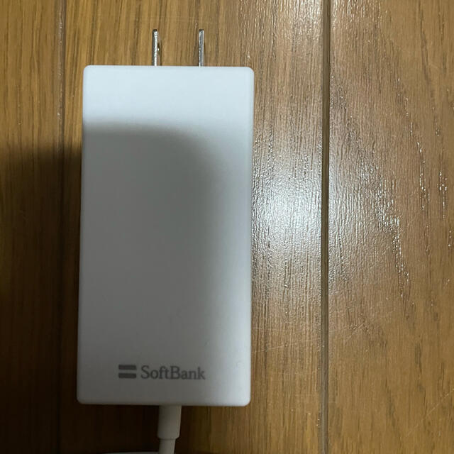 Softbank(ソフトバンク)のスマホ充電器　ソフトバンク　TYPE-C スマホ/家電/カメラのスマートフォン/携帯電話(バッテリー/充電器)の商品写真