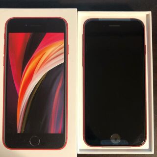 アップル(Apple)のiPhone SE 第2世代 64GB レッド　値下げしました！(スマートフォン本体)