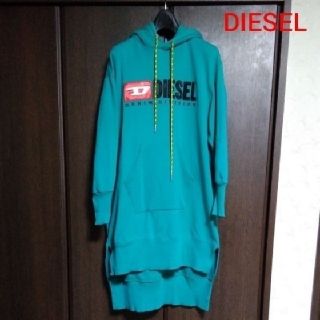 ディーゼル(DIESEL)の❣̈ほぼ未使用❣̈DIESEL スウェット ワンピース/パーカー ワンピース(ひざ丈ワンピース)