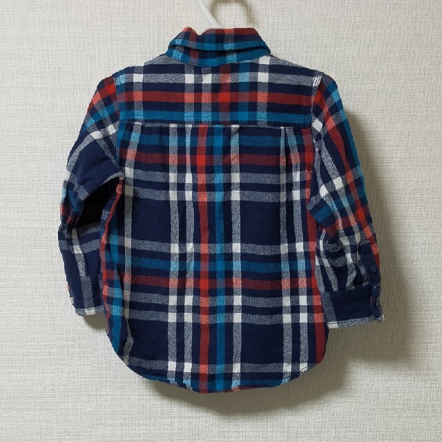 babyGAP(ベビーギャップ)のBabyGap　95cm ネルシャツ キッズ/ベビー/マタニティのキッズ服男の子用(90cm~)(カーディガン)の商品写真