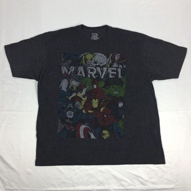 MARVEL(マーベル)の古着 マーベル アベンジャーズ tシャツ ビッグサイズ 映画 コミック メンズのトップス(Tシャツ/カットソー(半袖/袖なし))の商品写真