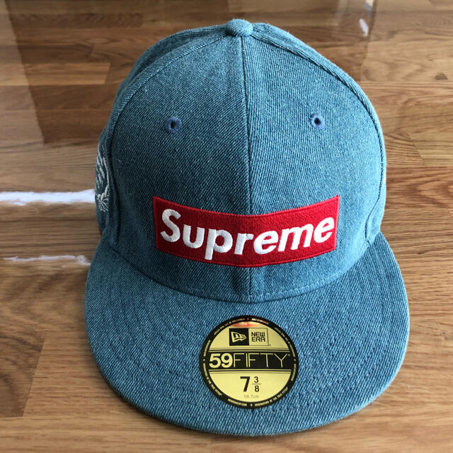 帽子Supreme Box Logo New Era ボックスロゴ デニム キャップ - キャップ