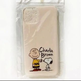 スヌーピー(SNOOPY)のスヌーピー  チャーリーブラウンiPhone11proハードシリコン ケース(iPhoneケース)