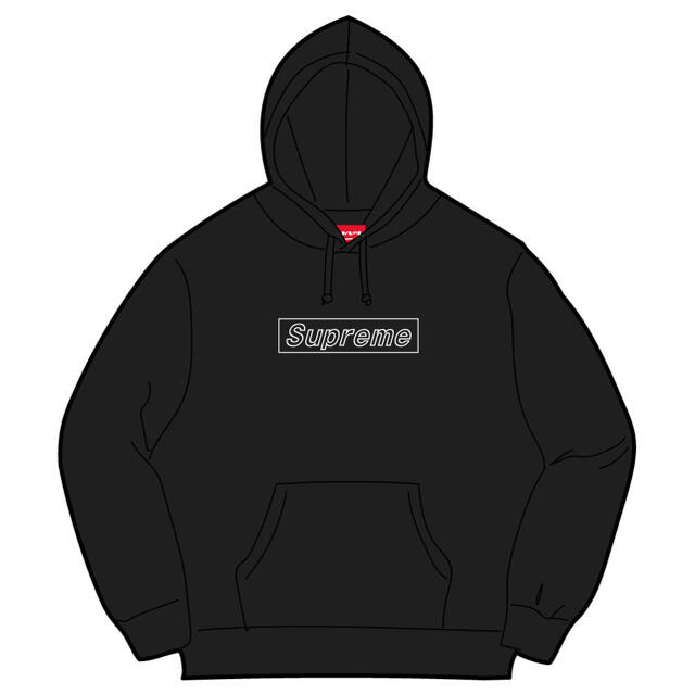 Supreme(シュプリーム)のSupreme KAWS Chalk Logo Hooded 21SS メンズのトップス(パーカー)の商品写真