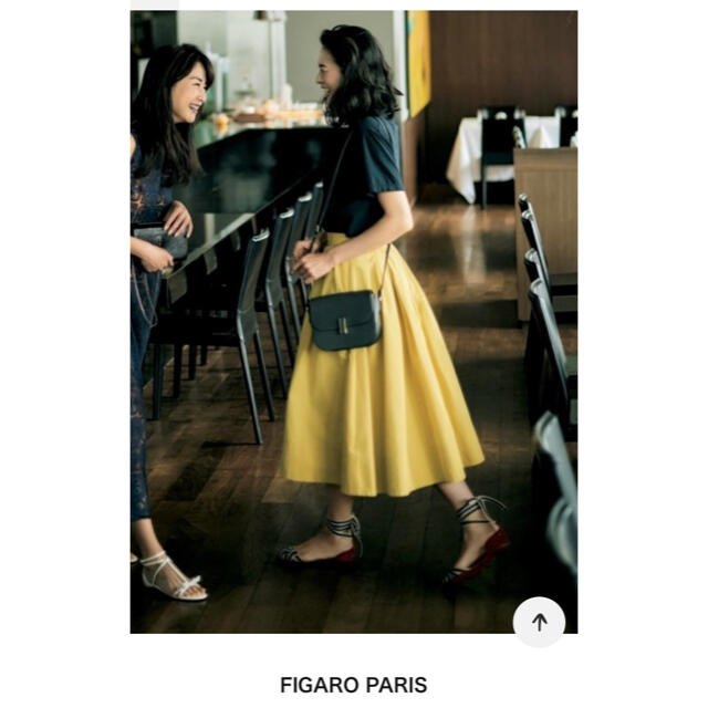 DEUXIEME CLASSE(ドゥーズィエムクラス)のFIGARO Paris スカート レディースのスカート(ひざ丈スカート)の商品写真