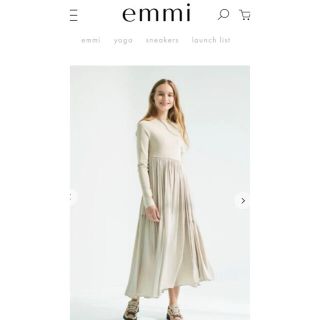 エミアトリエ(emmi atelier)のemmi ドッキングワンピース(ロングワンピース/マキシワンピース)