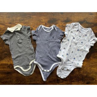 プチバトー(PETIT BATEAU)のプチバトー ラルフローレン ロンパース ベビー服まとめ売り(ロンパース)