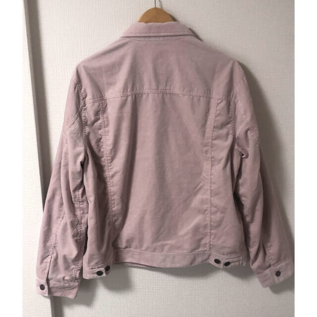 Supreme Velvet Trucker Jacket L pink 4