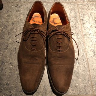 サントーニ(Santoni)のSantoni スウェードレースアップ(ドレス/ビジネス)