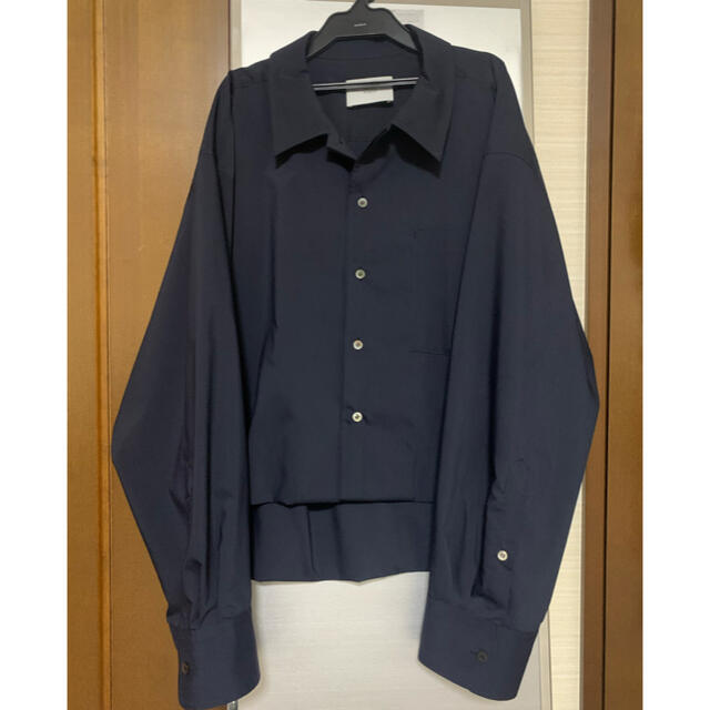 SUNSEA(サンシー)のstein19AW SHORT LENGTH CARDIGAN SHIRT メンズのトップス(シャツ)の商品写真