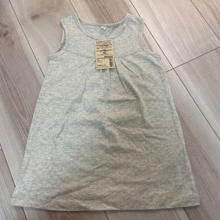 ユニクロ(UNIQLO)の新品タグ付き　UNIQLO ワンピース(Tシャツ/カットソー)