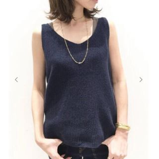 アパルトモンドゥーズィエムクラス(L'Appartement DEUXIEME CLASSE)のCTN*LINEN Camisole ／コットンリネン キャミ ☆アパルトモン(タンクトップ)