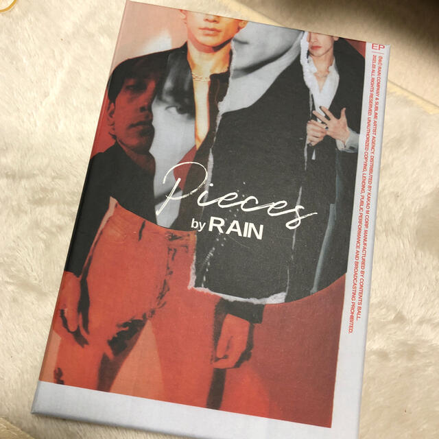  RAIN ピ　PIECES by RAIN(韓国盤)JYP② エンタメ/ホビーのCD(K-POP/アジア)の商品写真