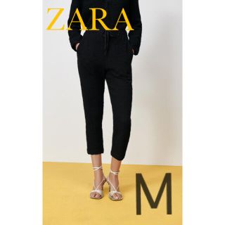 ザラ(ZARA)のZARA★ テクスチャー生地パンツ(カジュアルパンツ)