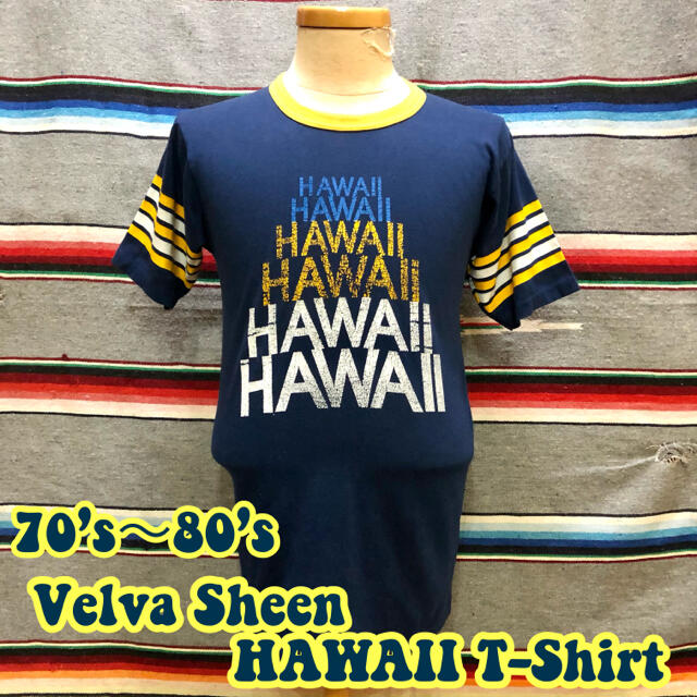 70’s～80’s Velva Sheen HAWAII Tシャツ