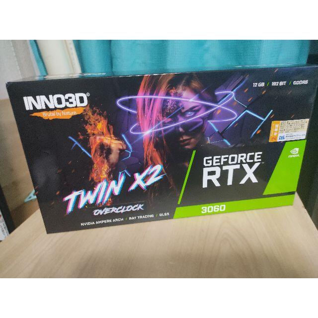 [美品] GeForce RTX 3060 TWIN X2 OC