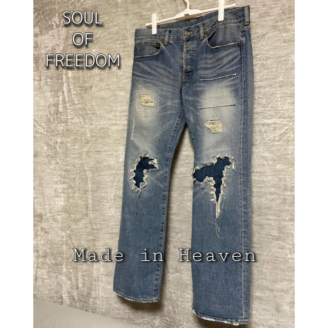 SOUL OF FREEDOM/Made in Heaven デニムパンツ XL