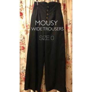 マウジー(moussy)のハイウェスト　フレアパンツ(カジュアルパンツ)