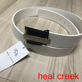 Heal Creek - 新品　heal creek  ヒールクリーク　ゴルフ小物　ベルト　男女兼用