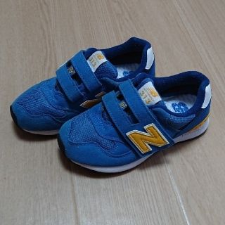 ニューバランス(New Balance)のnew balance PO313 18cm BY:ブルーイエロー(スニーカー)