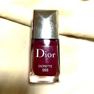 ディオール(Dior)のDior ヴェルニ　DIORDTTE 988 ディオール　ネイル　マニキュア(マニキュア)