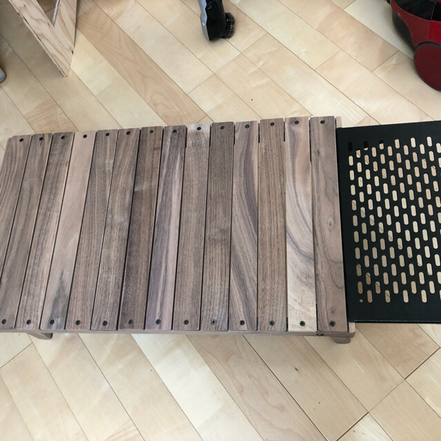 送料無料 正規品 ①canp.aaa様専用 ウォールナット テーブル プレート