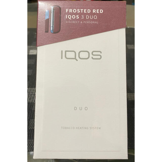 IQOS 3 DUO  限定色　フロステッドレッド