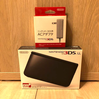 ニンテンドー3DS - Nintendo 3DS LL 本体ブラックの通販 by da's shop 