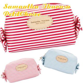 サマンサタバサプチチョイス(Samantha Thavasa Petit Choice)の新品♡SamanthaThavasaポーチ(ライトブルー)(ポーチ)