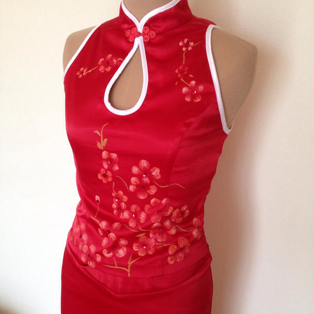 セパレート チャイナドレス レディースのフォーマル/ドレス(ロングドレス)の商品写真
