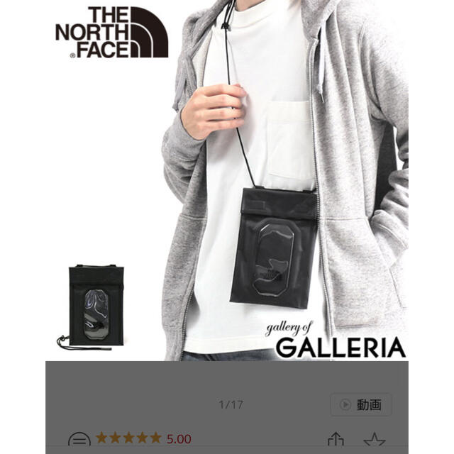 THE NORTH FACE(ザノースフェイス)のほぼ新品 試着のみ ノースフェイススマホショルダー ハンドメイドのスマホケース/アクセサリー(スマホケース)の商品写真