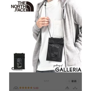 ザノースフェイス(THE NORTH FACE)のほぼ新品 試着のみ ノースフェイススマホショルダー(スマホケース)