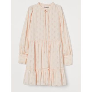 エイチアンドエム(H&M)のシフォンワイドワンピース(ミニワンピース)