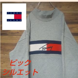 トミーヒルフィガー(TOMMY HILFIGER)の【T様専用】 トミージーンズ ビックロゴ スウェット ゆるだぼ(スウェット)