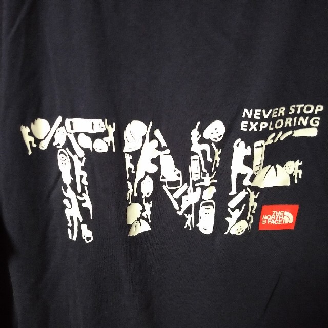 THE NORTH FACE(ザノースフェイス)のノースフェイス　THE NORTH FACE　ネイビー　Tシャツ メンズのトップス(Tシャツ/カットソー(半袖/袖なし))の商品写真