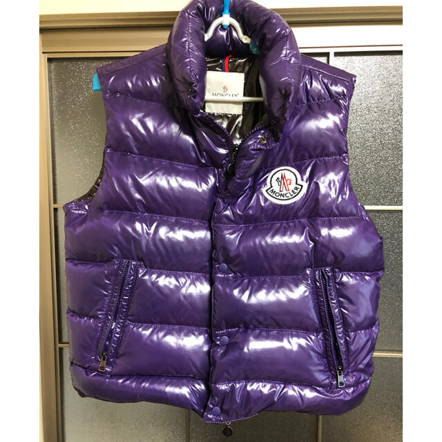 ほぼ新品】 MONCLER ダウンベスト 紫 | www.ldzescola.com.br