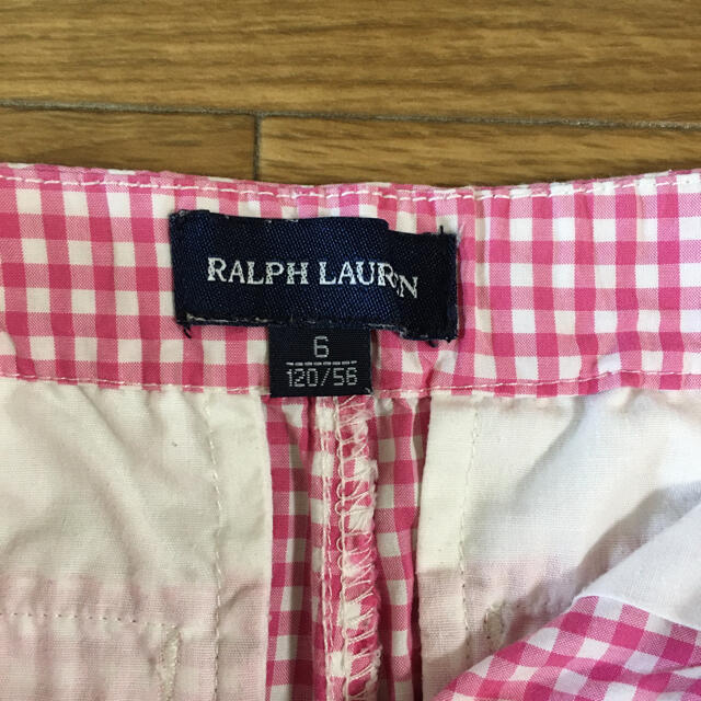 Ralph Lauren(ラルフローレン)のラルフローレン　ショートパンツ　120cm キッズ/ベビー/マタニティのキッズ服女の子用(90cm~)(パンツ/スパッツ)の商品写真