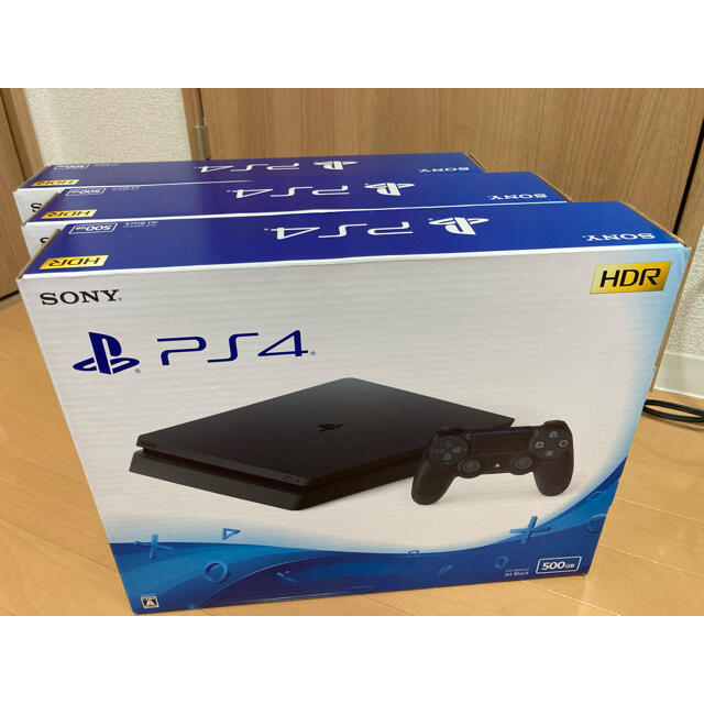 豪華で新しい PlayStation4 - 合計4台セット 新品 本体 PS4 家庭用