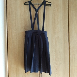 150A 小学生女の子 紺 プリーツスカート(スカート)