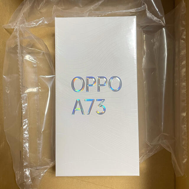 oppo A73 未開封　ダイナミックオレンジスマートフォン本体