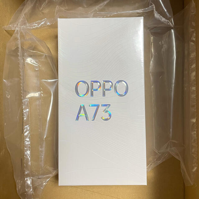 OPPO(オッポ)のoppo A73 未開封　ダイナミックオレンジ スマホ/家電/カメラのスマートフォン/携帯電話(スマートフォン本体)の商品写真
