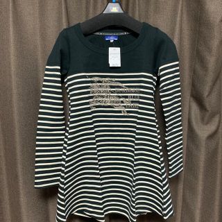 バーバリーブルーレーベル(BURBERRY BLUE LABEL)のバーバリーブルーレーベルBURBERRYBLUELABEL値下ワンピチュニック(ひざ丈ワンピース)