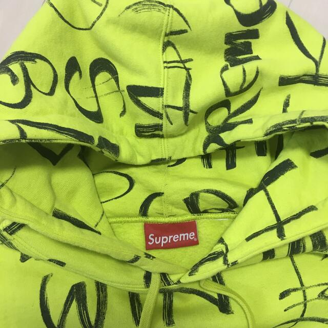 Supreme(シュプリーム)の【Ｌ】シュプリーム　総柄　黄　パーカー　 メンズのトップス(パーカー)の商品写真