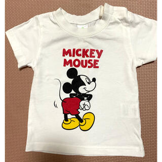 ミッキーマウス(ミッキーマウス)のミッキー　Tシャツ　80(Ｔシャツ)